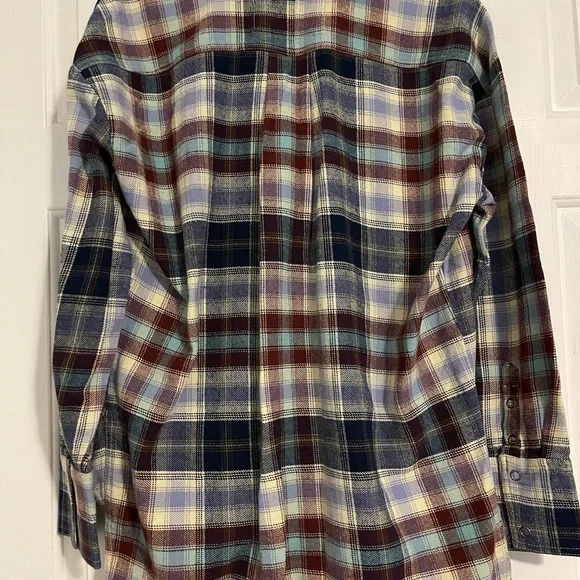 FP We The Free Izzy Plaid Cargo Shirt NWOT Size XS - Picture 4 of 6